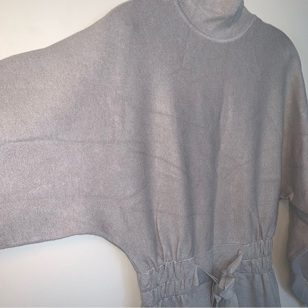 Zara Textured Knit Sweater Maxi Dress S - Picture 13 of 16